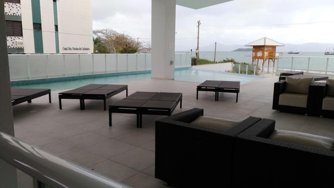 Maravilhoso Apartamento Beira-Mar Praia Da Cachoeira Florianópolis Exterior foto